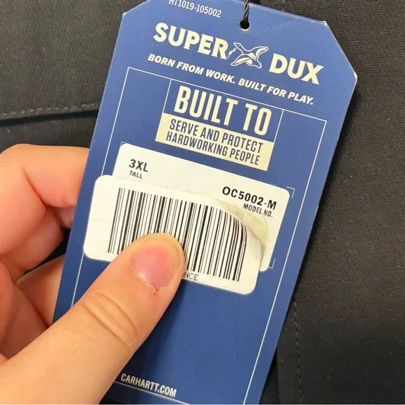 NWT 3XL Carhartt Men’s Super Dux Relaxed Fit Insulated Traditional Coat, Black - Picture 4 of 8